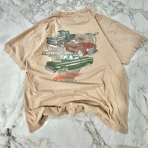 Chevrolet Classic Car Tan Tee